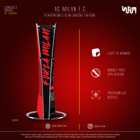 AC Milan F.C. PlayStation 5 Slim digital skin 