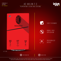 PS 5 Slim skin with AC Milan F.C.