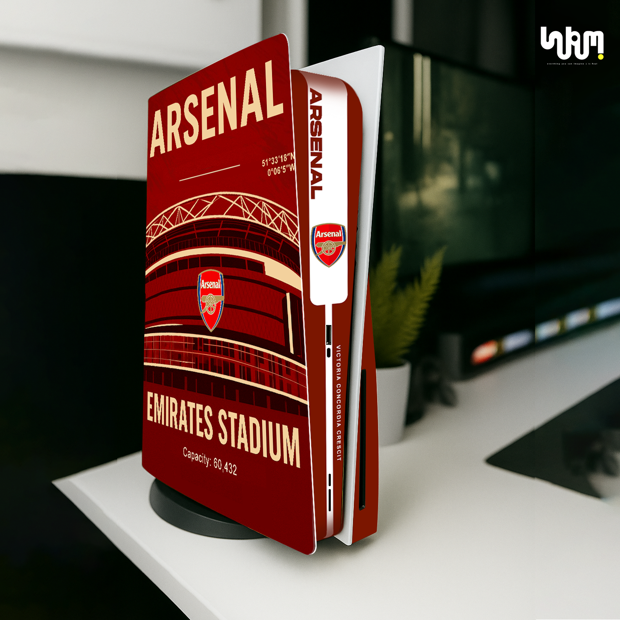 Arsenal Console Skin by SUBUMI