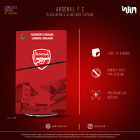 Arsenal Console Skin by SUBUMI — PS5 Slim Disc, left side