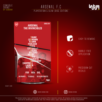 Arsenal Console Skin by SUBUMI — PS5 Slim Disc, right side