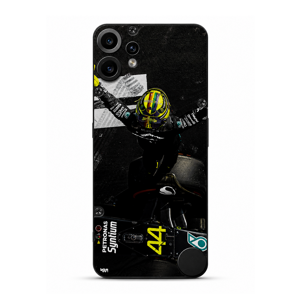 Mercedes X Lewis Hamilton Mobile Phone Skins by Subumi