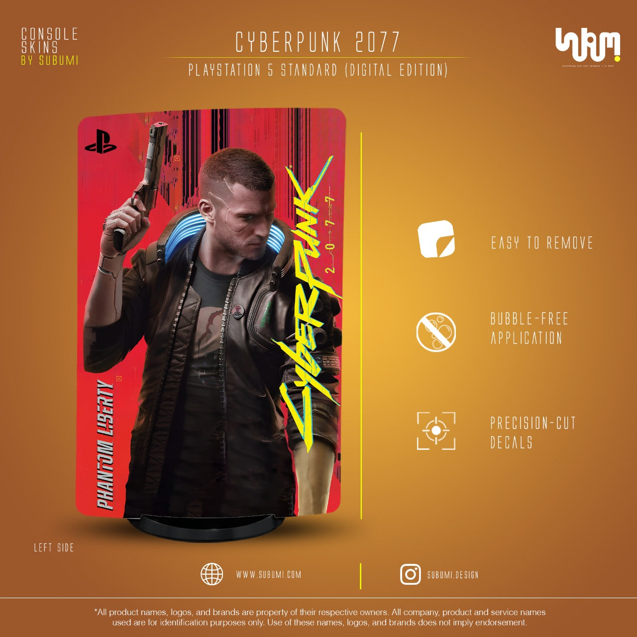 Cyberpunk 2077 Console Skin by SUBUMI