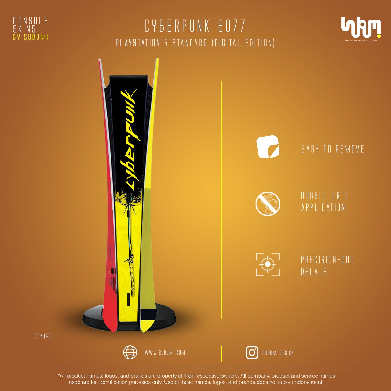 Cyberpunk 2077 PS5 Skin by SUBUMI