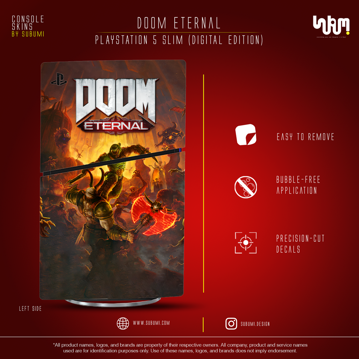 DOOM Eternal Console Skin by SUBUMI