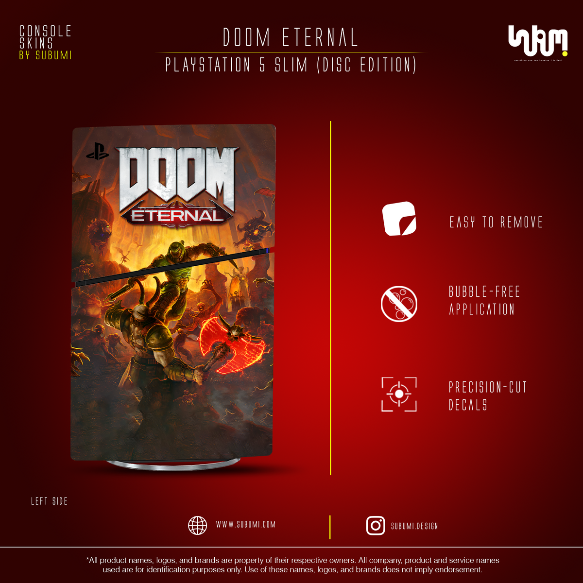 DOOM Eternal Console Skin by SUBUMI