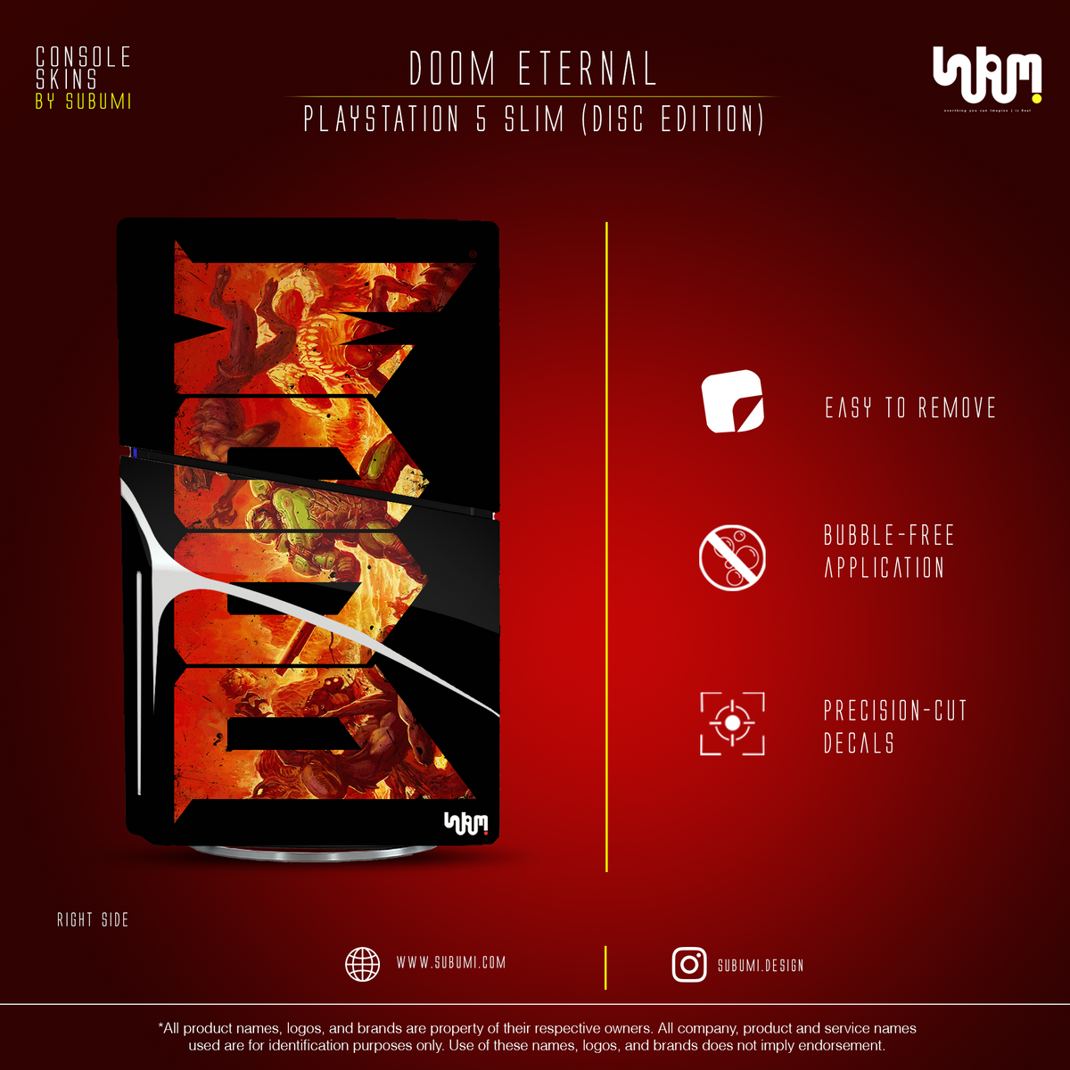 DOOM Eternal Console Skin by SUBUMI