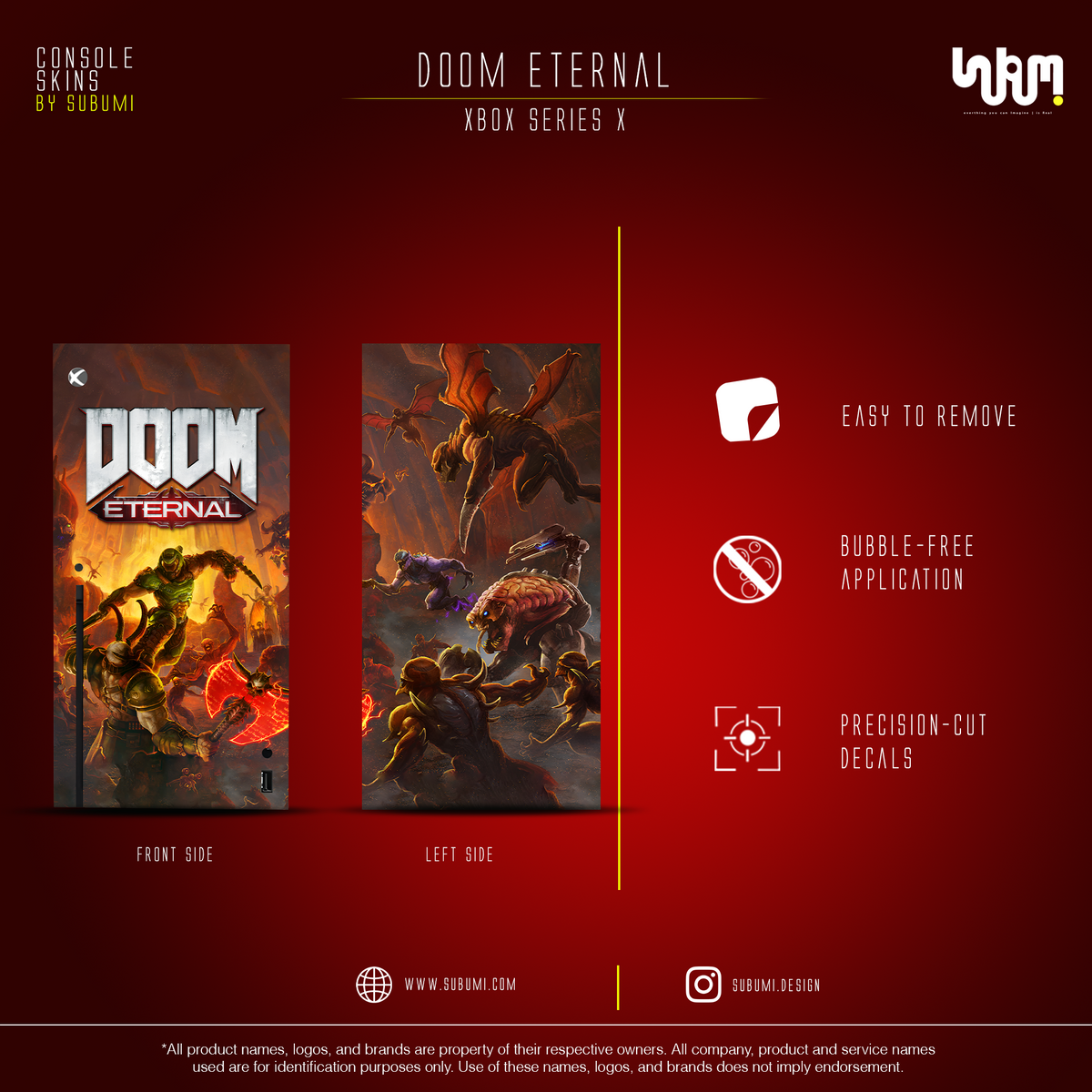 DOOM Eternal Console Skin by SUBUMI