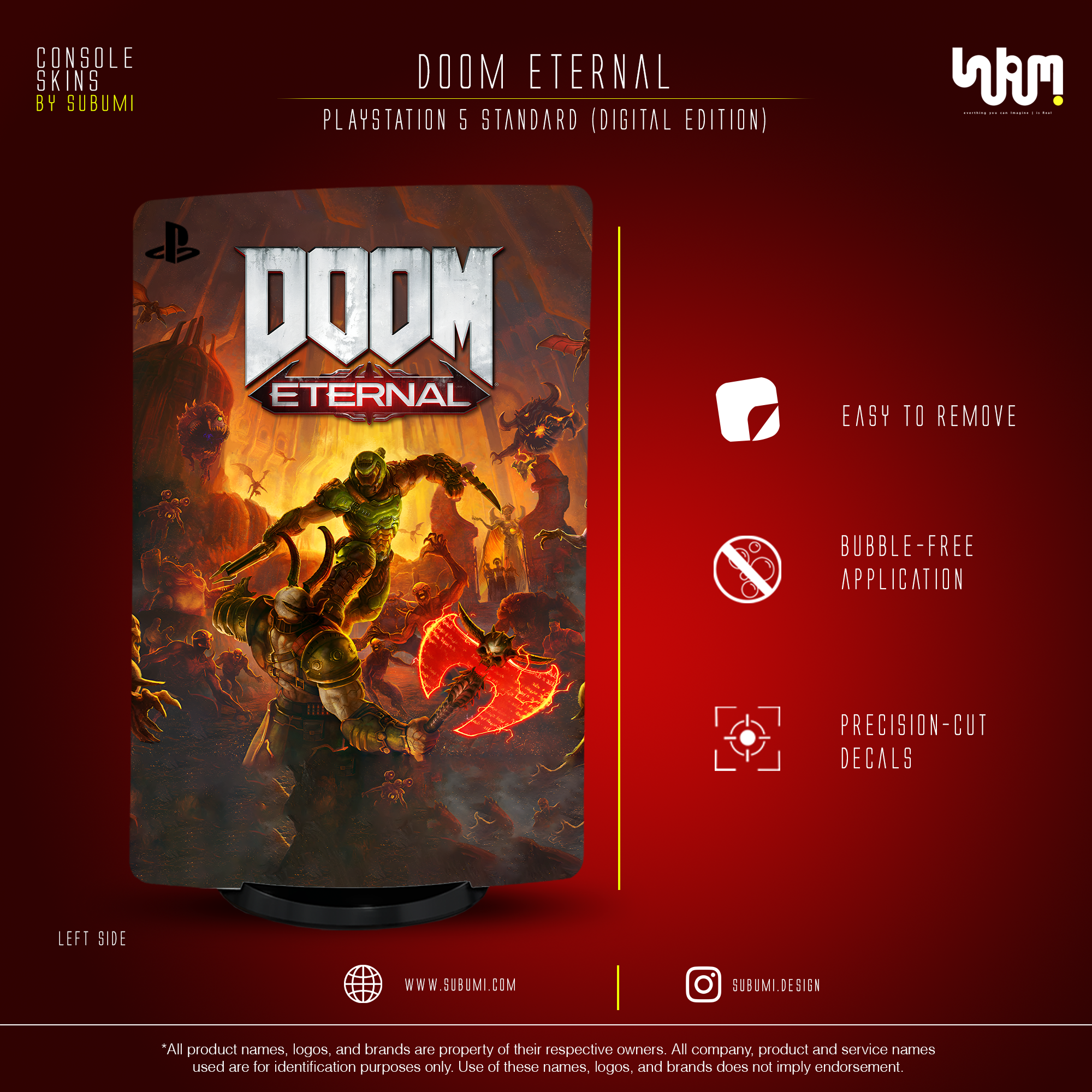 DOOM Eternal Console Skin by SUBUMI