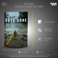 Days Gone Console Skin by SUBUMI — PS5 Standard Disc, left side
