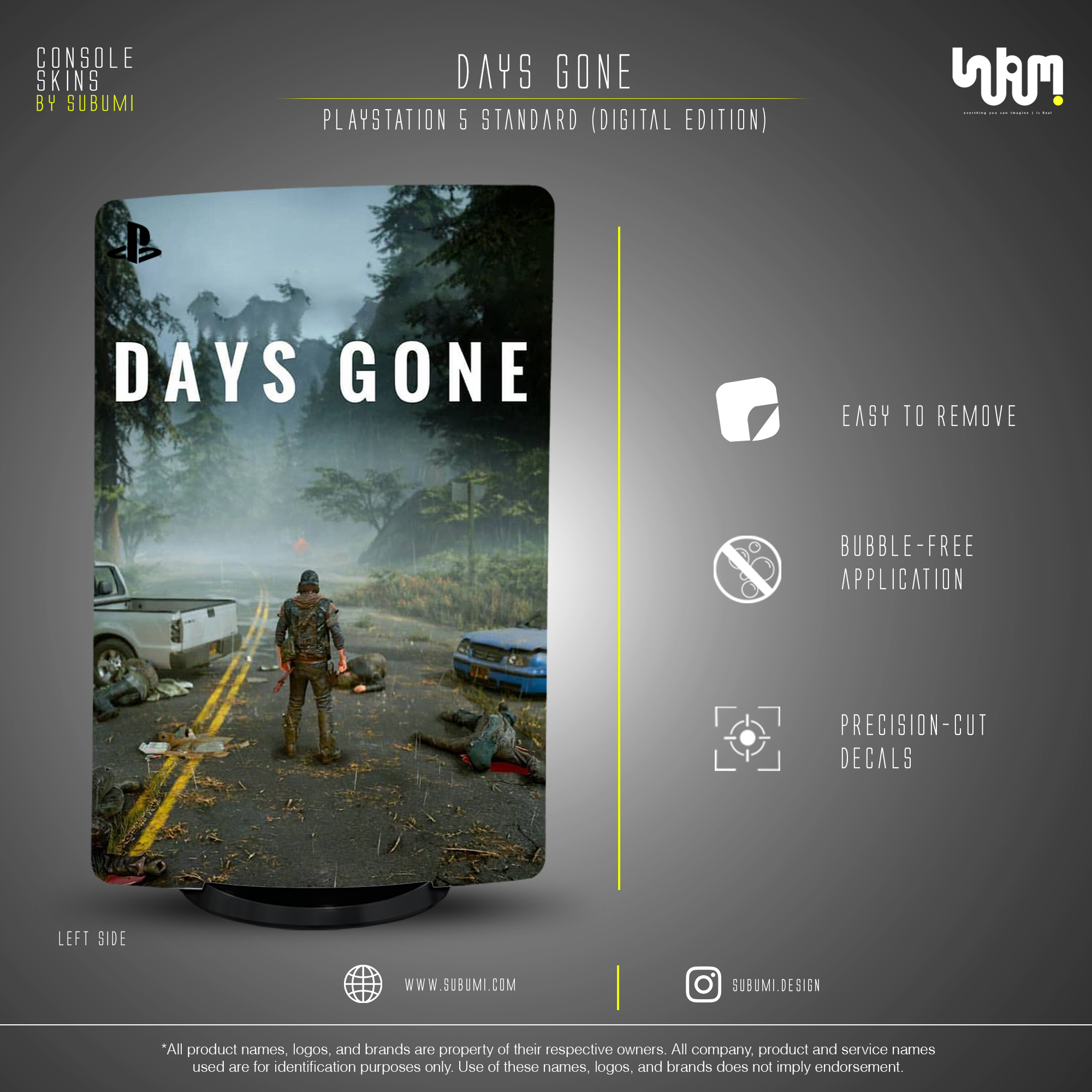 Days Gone PS5 Skin by SUBUMI