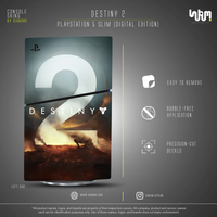 Destiny 2 Console Skin by SUBUMI — PS5 Slim, left side