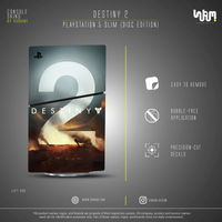 Destiny 2 Console Skin by SUBUMI — PS5 Slim Disc, left side