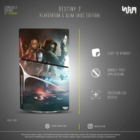 Destiny 2 Console Skin by SUBUMI — PS5 Slim Disc, right side