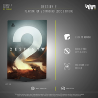 Destiny 2 Console Skin by SUBUMI — PS5 Standard Disc, left side