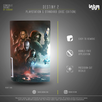 Destiny 2 Console Skin by SUBUMI — PS5 Standard Disc, right side