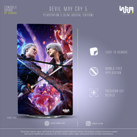 Devil May Cry 5 Console Skin by SUBUMI — PS5 Slim Digital, right side