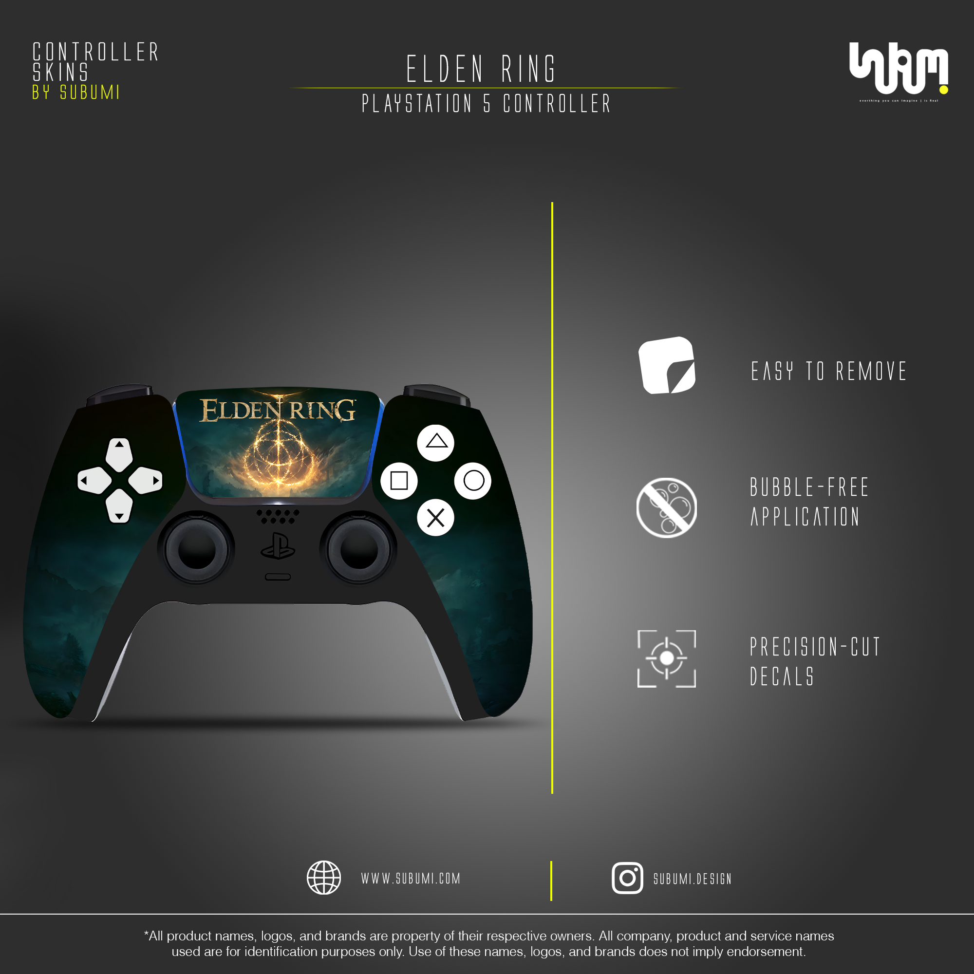 Elden Ring Controller Skin by SUBUMi