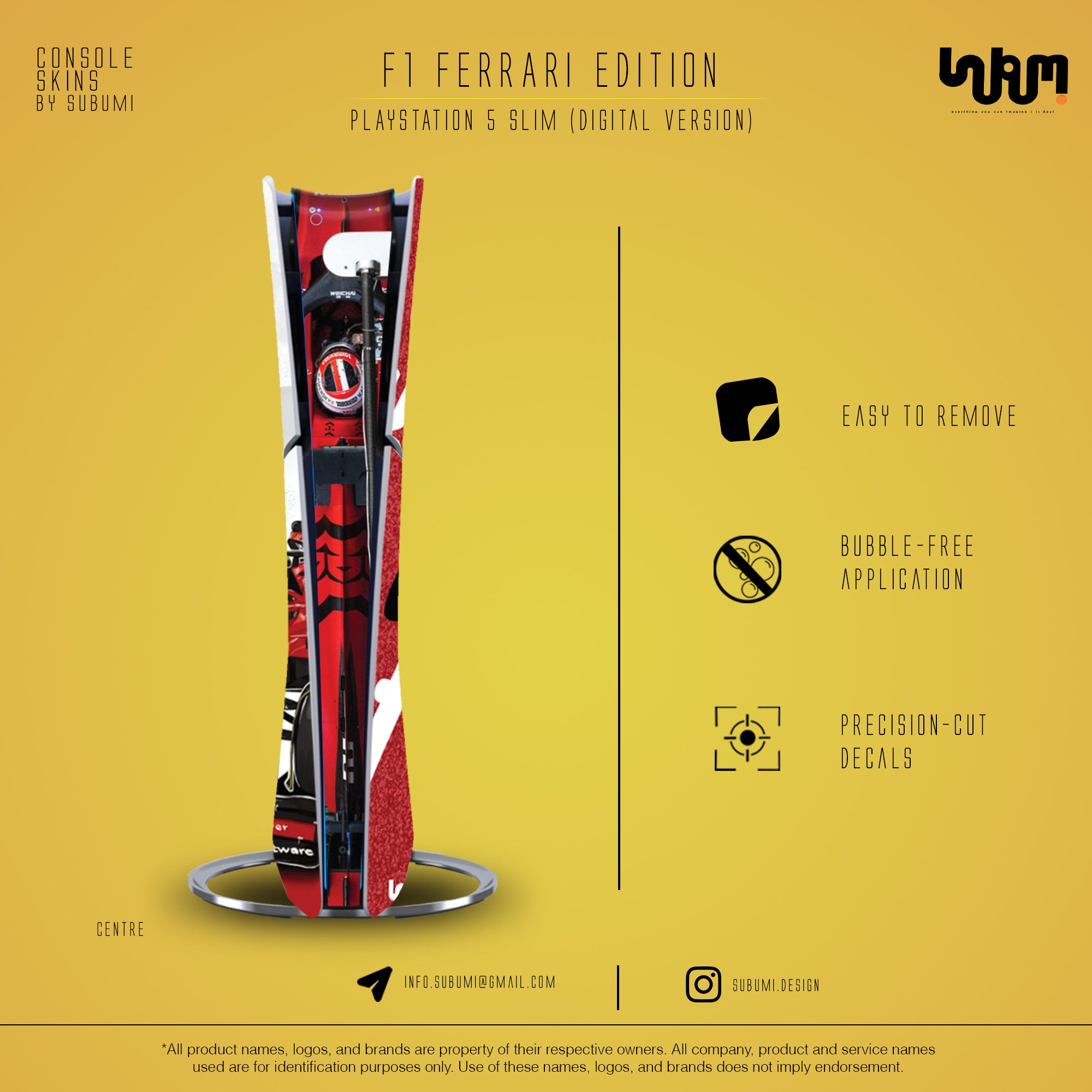 Ferrari F1 || PlayStation Skins by SUBUMi