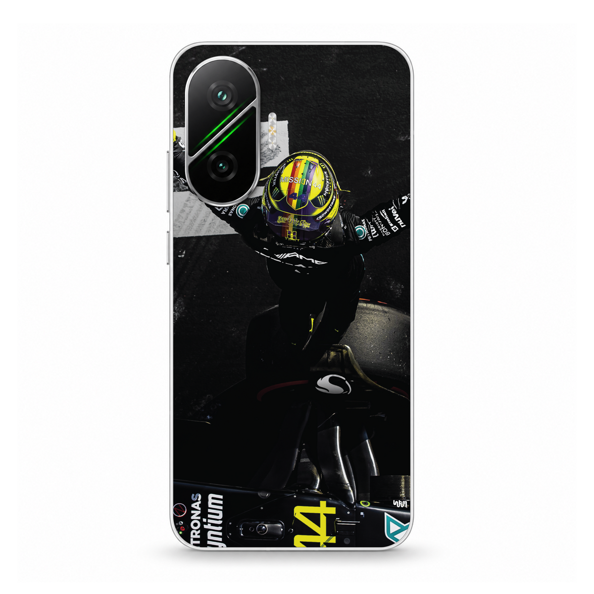 Mercedes X Lewis Hamilton Mobile Phone Skins by Subumi