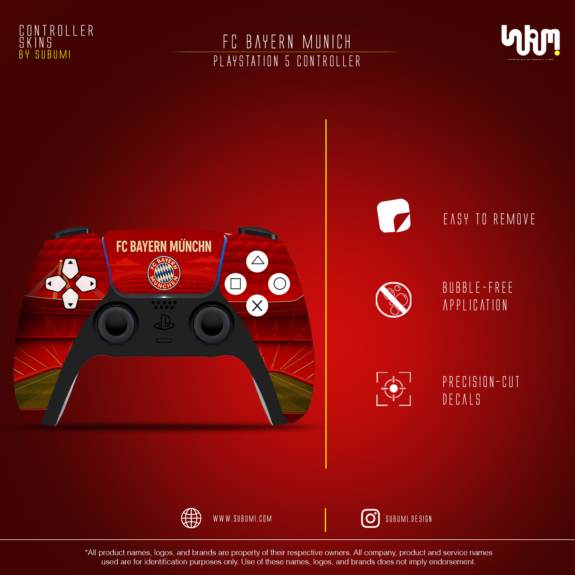 Bayern Munich Controller Skin by SUBUMi
