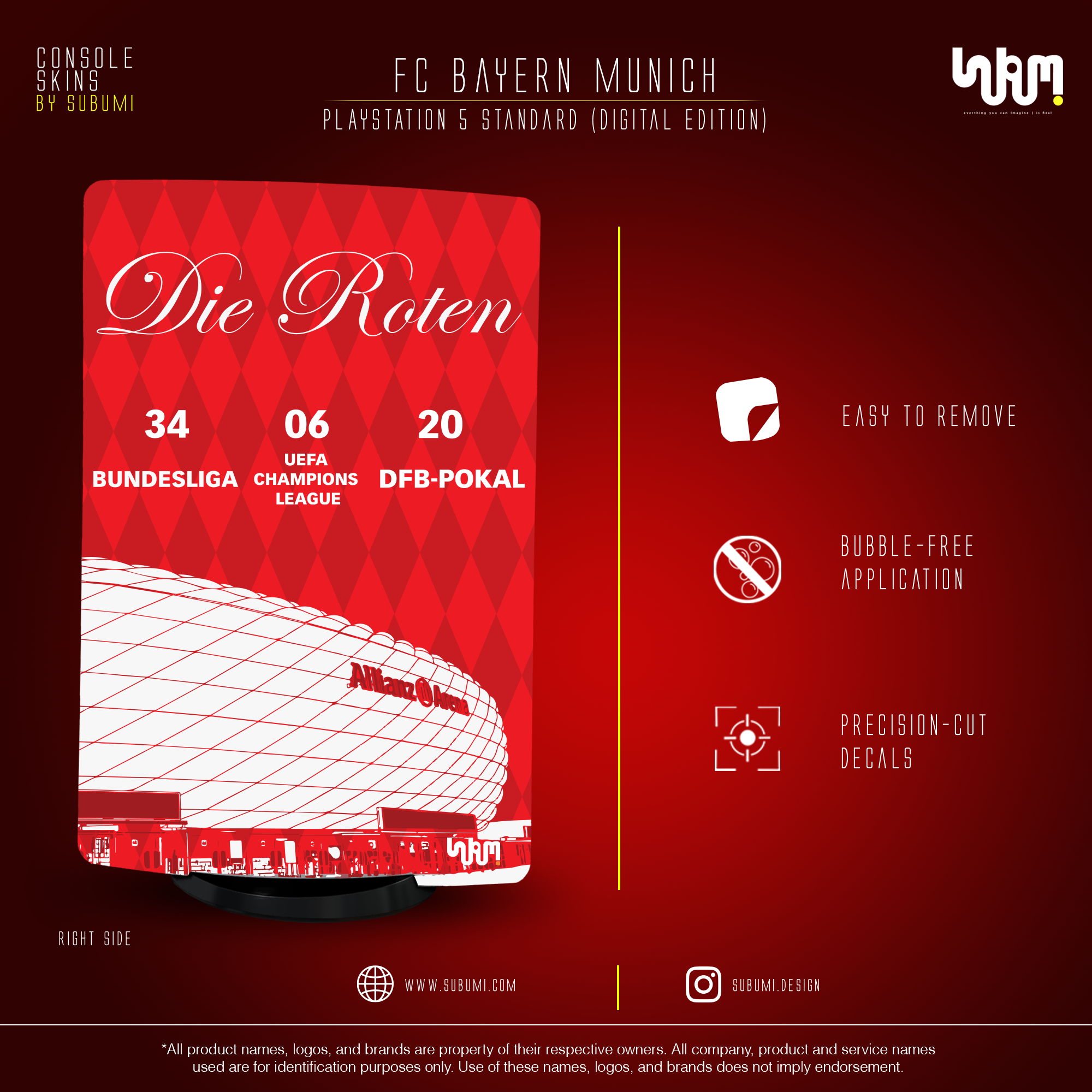 Bayern Munich Console Skin (Type 2) by SUBUMI