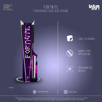 Fortnite Console Skin by SUBUMI — PS5 Slim Disc, front
