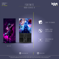 Fortnite Console Skin by SUBUMI — Xbox Series X, alternate view