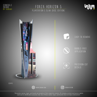 Forza Horizon 5 Console Skin by SUBUMI — PS5 Slim Disc, centre view
