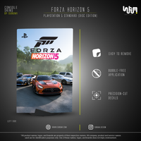 Forza Horizon 5 Console Skin by SUBUMI — PS5 Standard Disc, left side