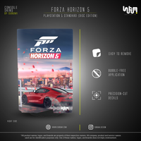 Forza Horizon 5 Console Skin by SUBUMI — PS5 Standard Disc, right side