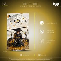 Ghost of Yotei Console Skin by SUBUMI — PS5 Slim Disc, left side
