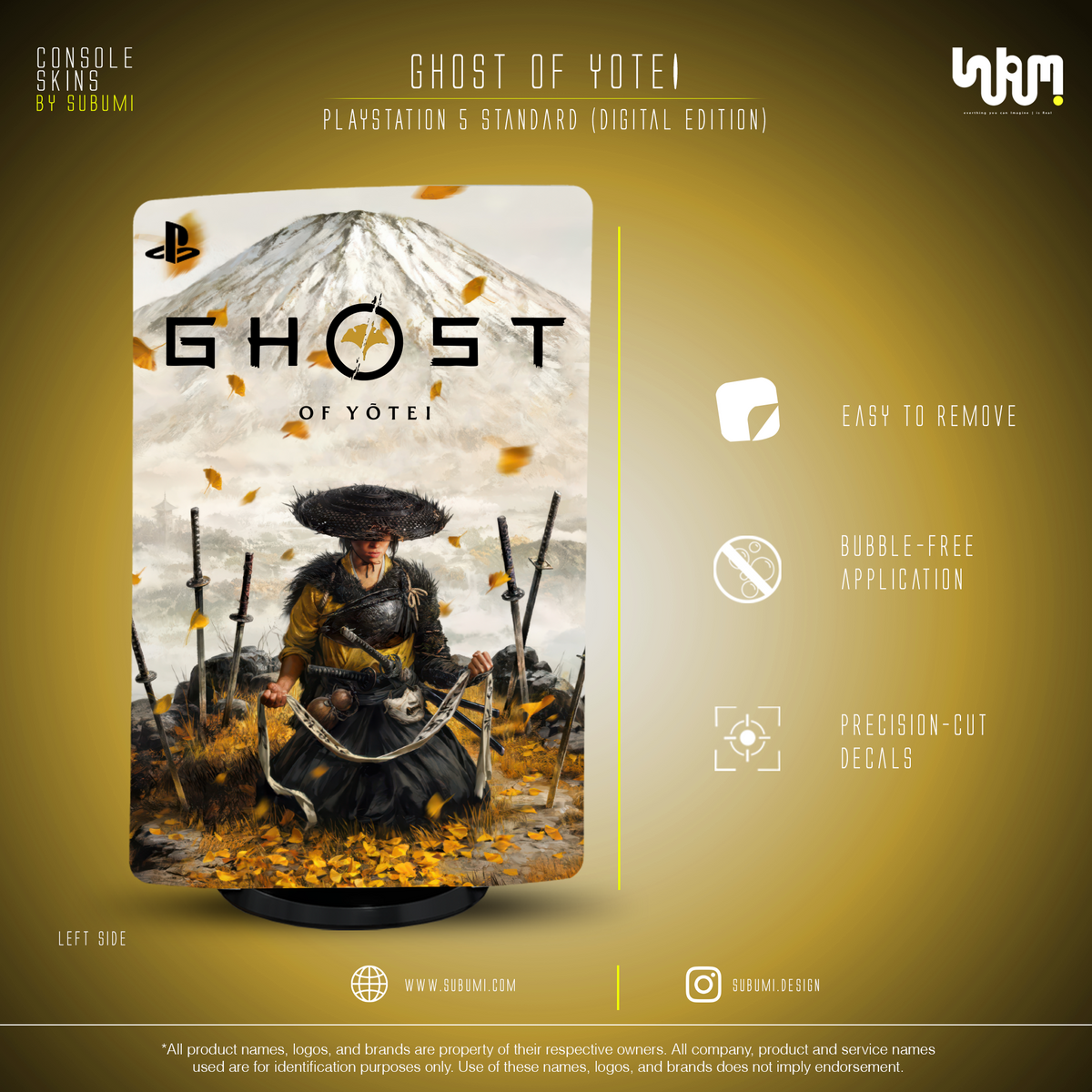 SUBUMI Ghost of yotei skin 