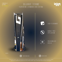 Gujarat Titans PS5 Console Skin | SUBUMI — design preview, image 7