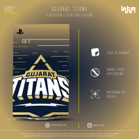 Gujarat Titans PS5 Console Skin | SUBUMI — left side, image 12