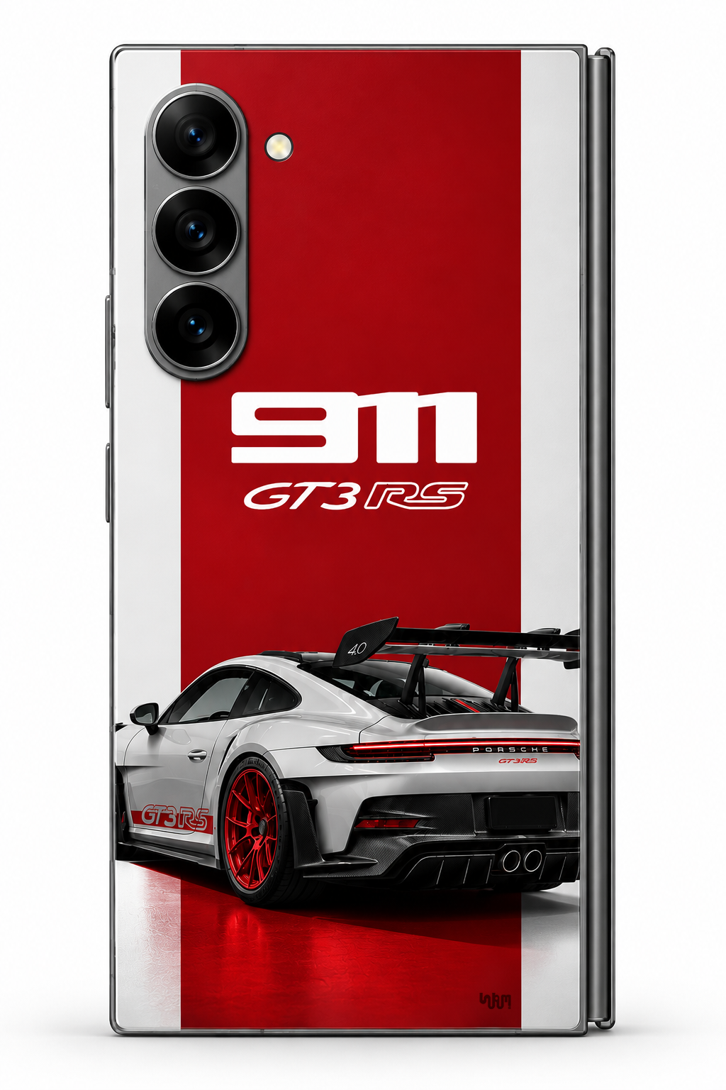 Porsche 911 GT3 RS phone skin for Samsung Galaxy Z Fold 6