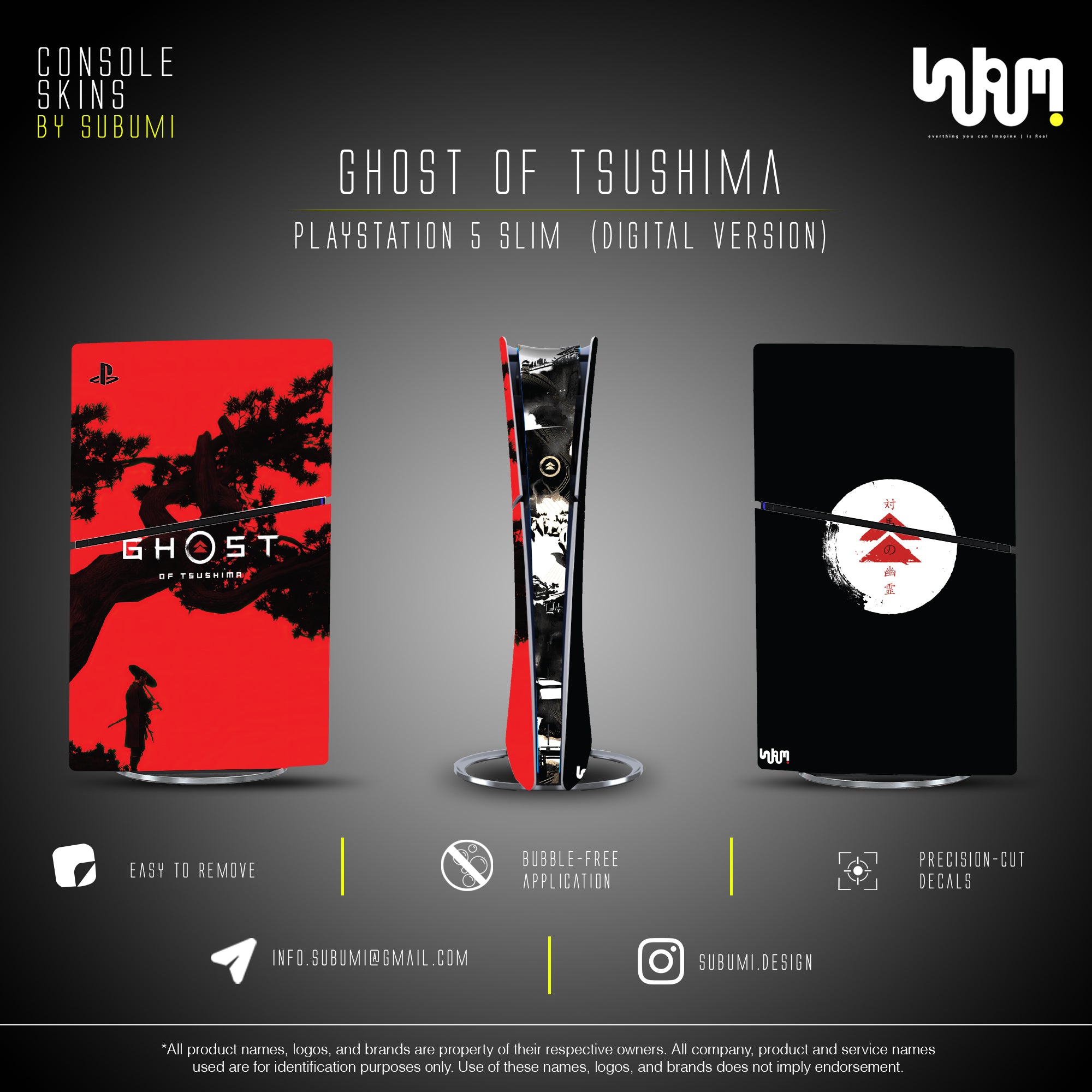 Ghost of Tsushima || PlayStation Skins by SUBUMi