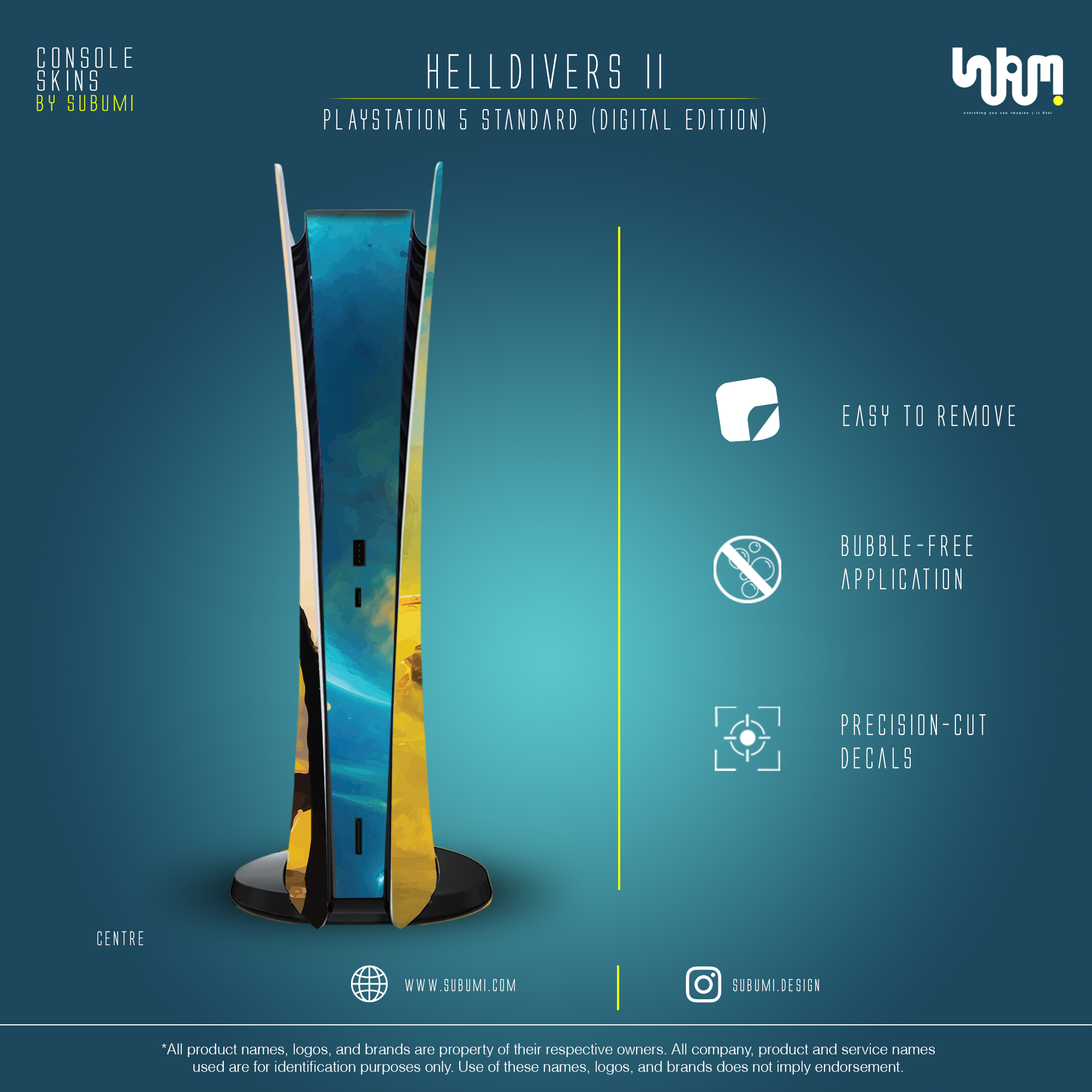 Helldivers 2 PS5 Skin by SUBUMI