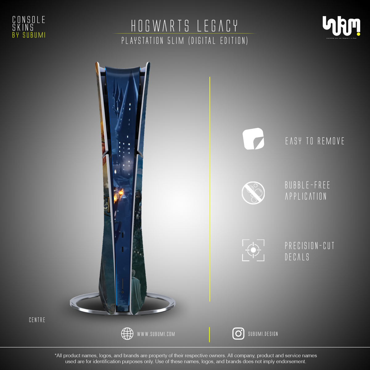 Hogwarts Legacy Console Skin by SUBUMI