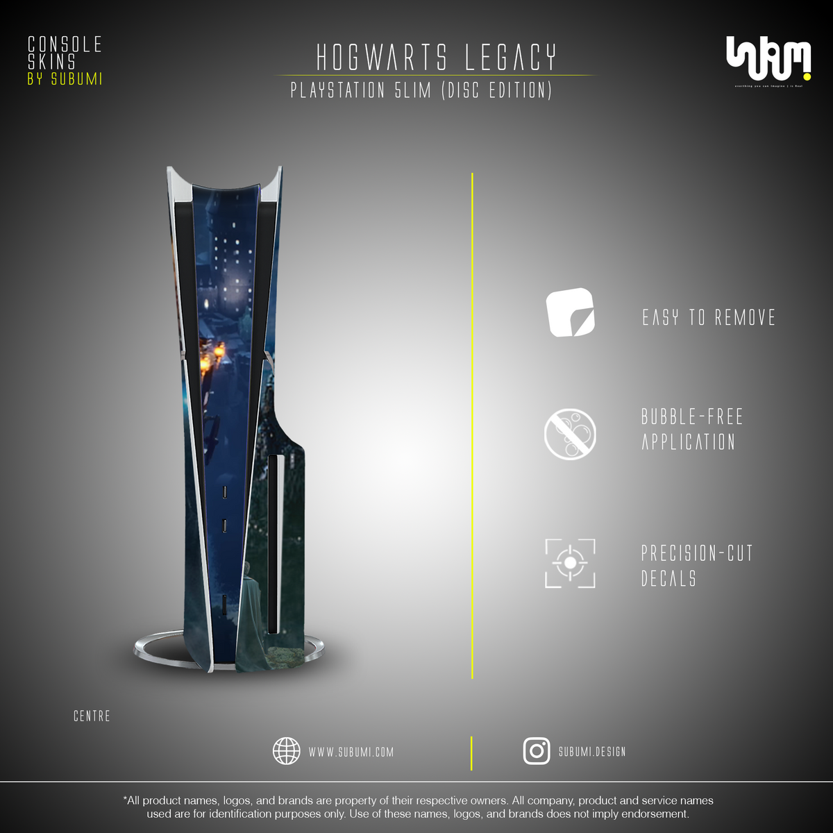 Hogwarts Legacy Console Skin by SUBUMI