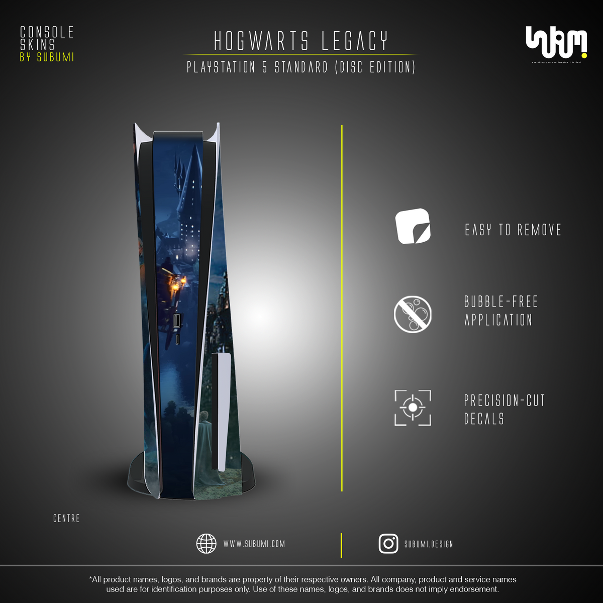 Hogwarts Legacy Console Skin by SUBUMI