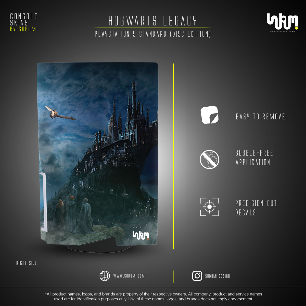 Hogwarts Legacy Console Skin by SUBUMI