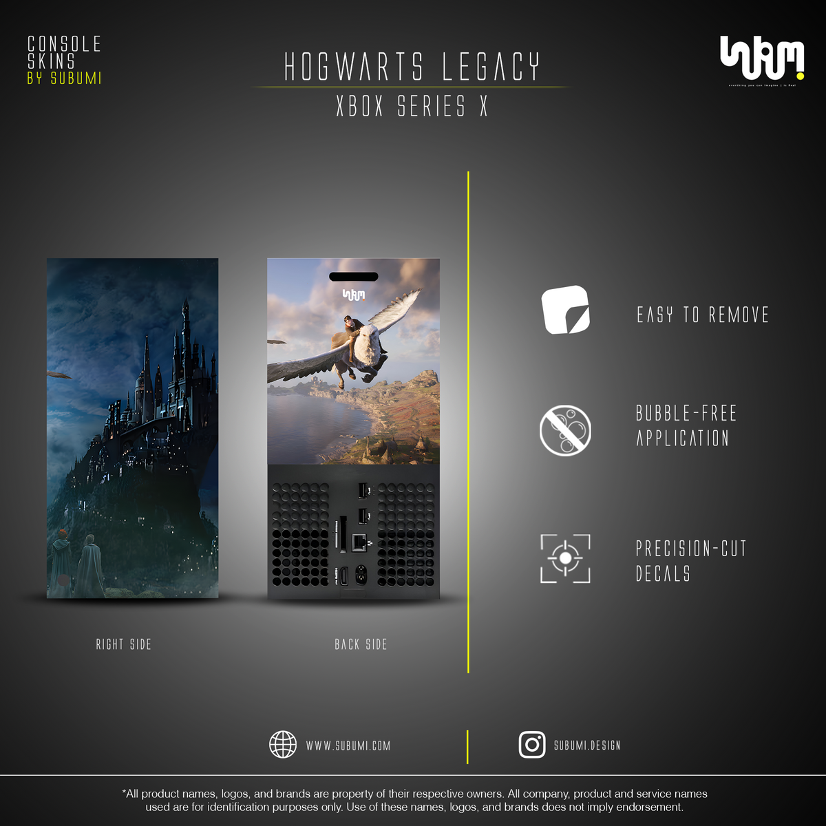 Hogwarts Legacy Console Skin by SUBUMI