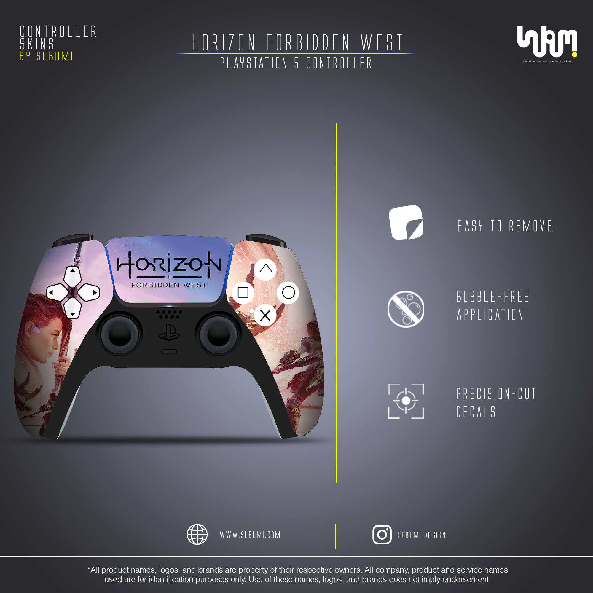 Horizon Forbidden West Controller Skin by SUBUMi