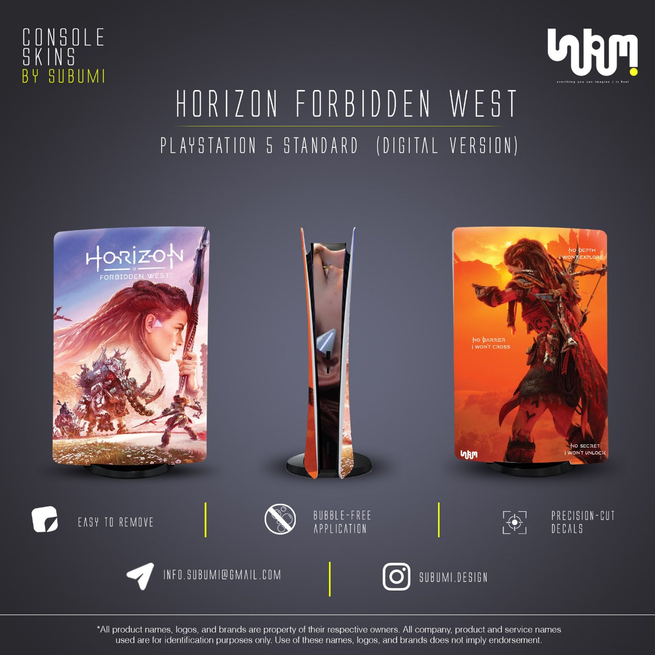 Horizon Forbidden West || PlayStation Skins by SUBUMi