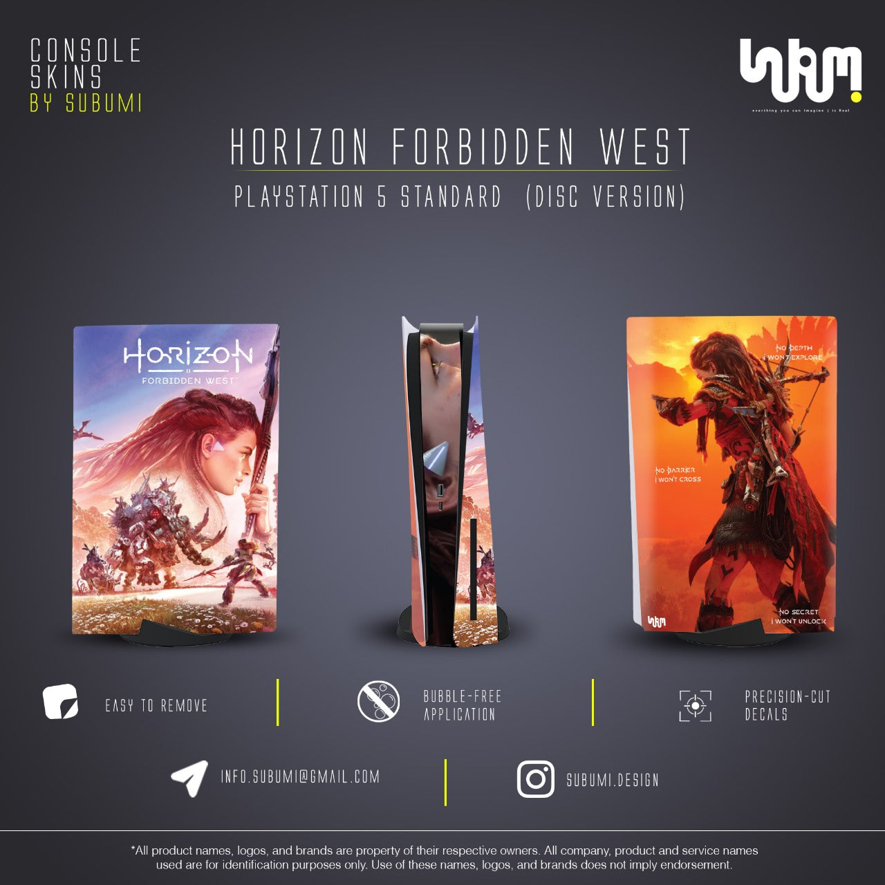 Horizon Forbidden West || PlayStation Skins by SUBUMi