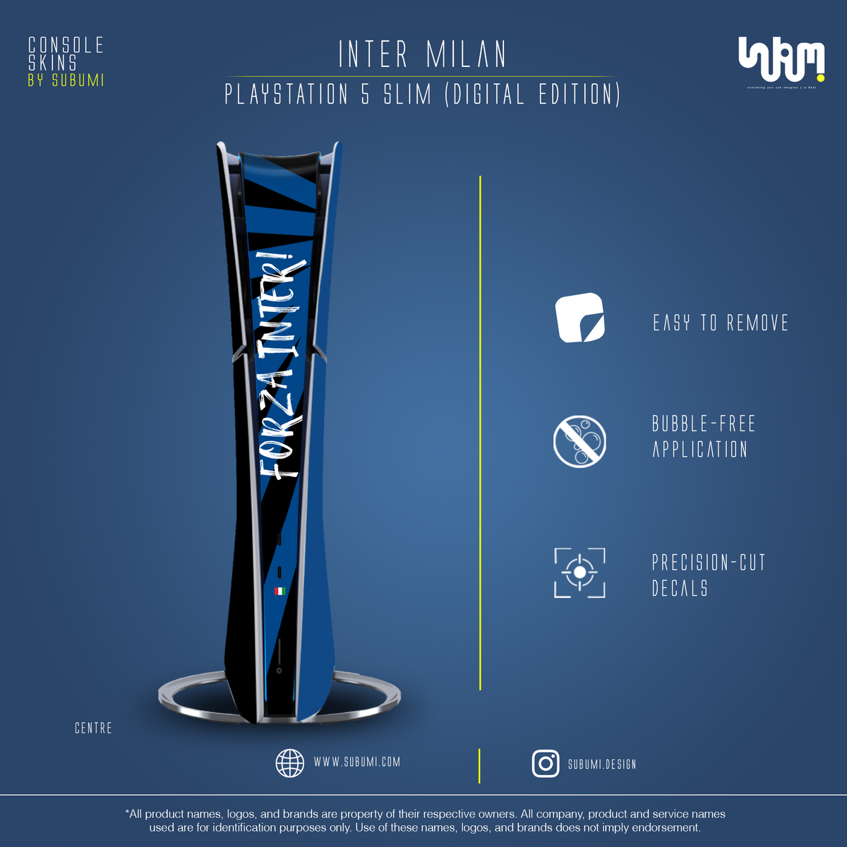 Inter Milan Console Skin by SUBUMI