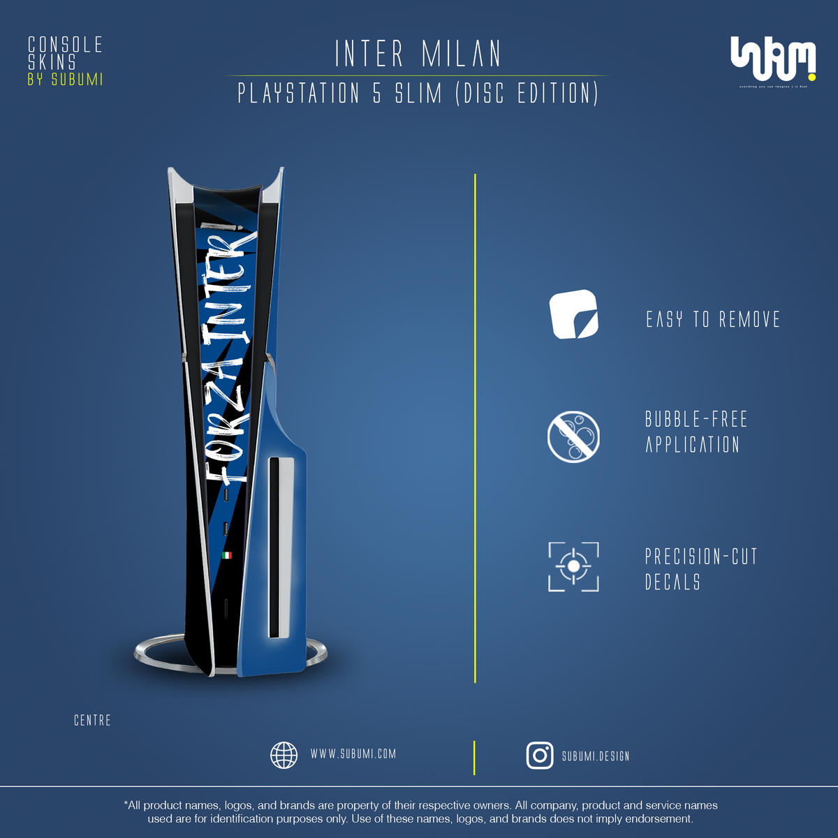 Inter Milan Console Skin by SUBUMI