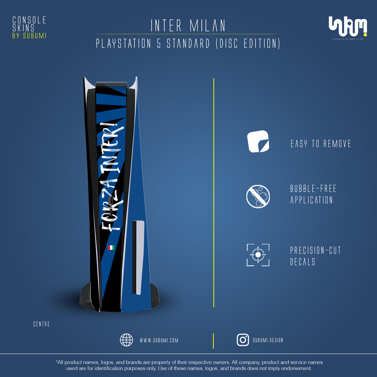 Inter Milan Console Skin by SUBUMI