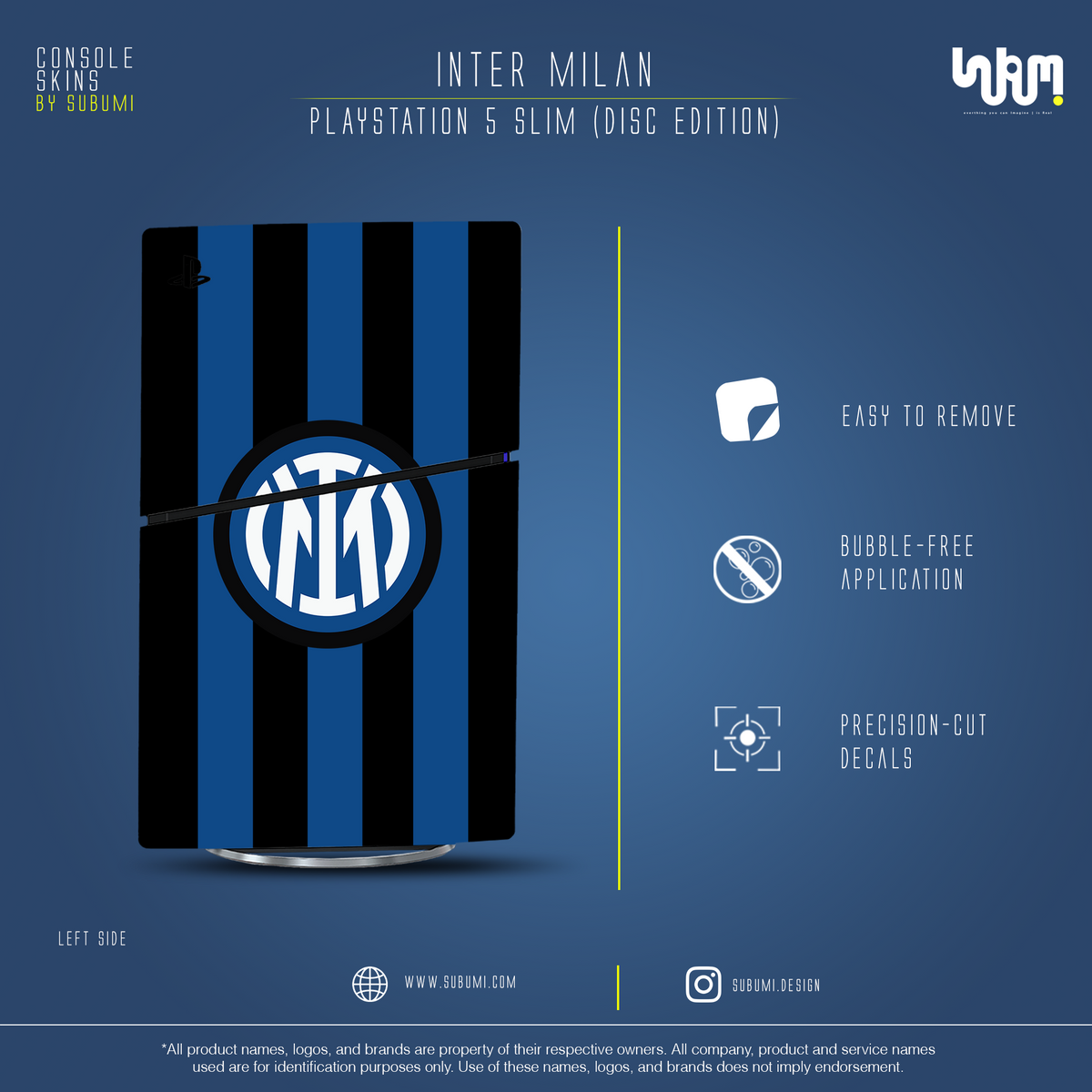 Inter Milan Console Skin by SUBUMI